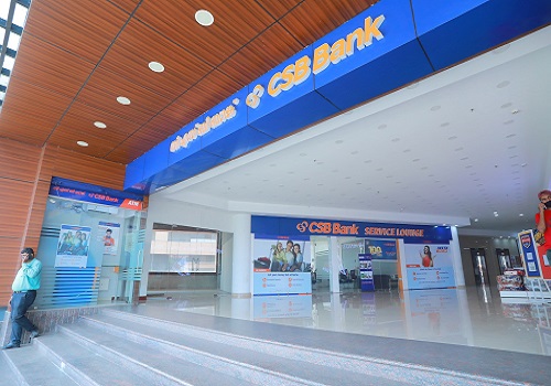 CSB Bank soars on logging 18% growth in gross advances in Q1FY25